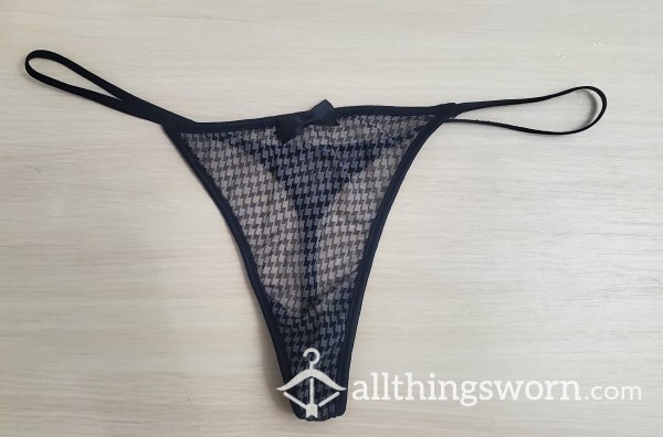 Panties. G-string Worn To Order|free US Shipping