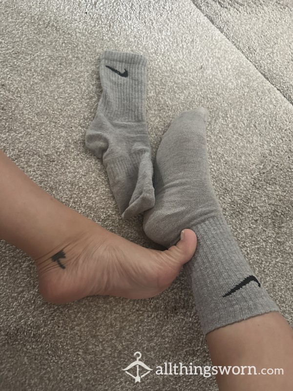 5 Day Plus Worn Nike Gym Socks 🧦 🧀