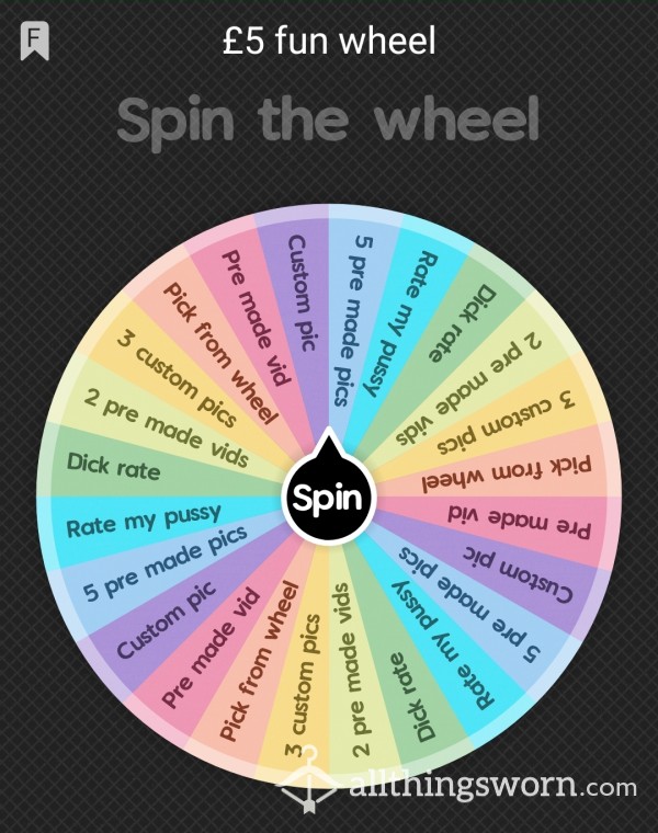 £5 Fun Wheel