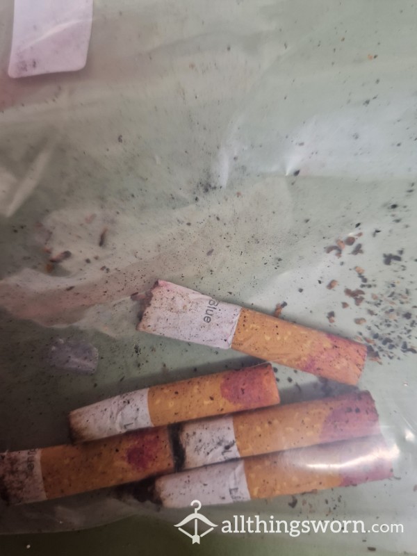 *Cuck Items* 10 Lipstick Stained Cigarette Butts 🚬 - With Extras 🔥