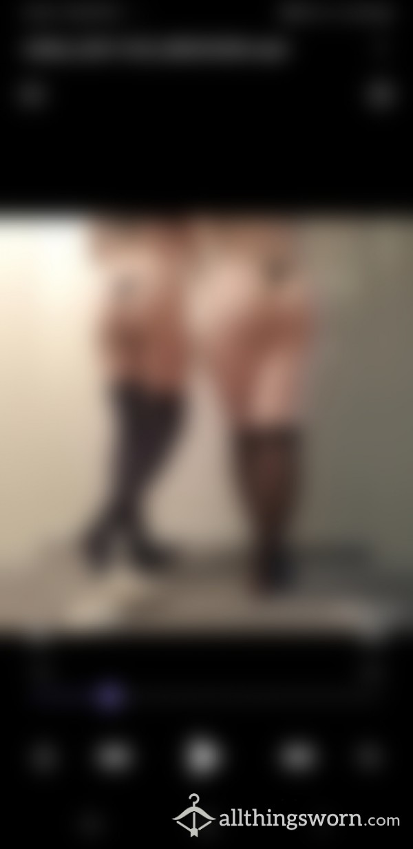 5 Min Video Of Me & Heidi Stockings & Topless. Add 20 Photos Too