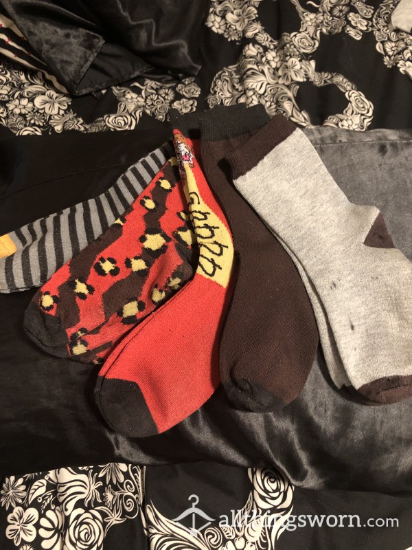 5 Pack Bundle Betsey Johnson Socks