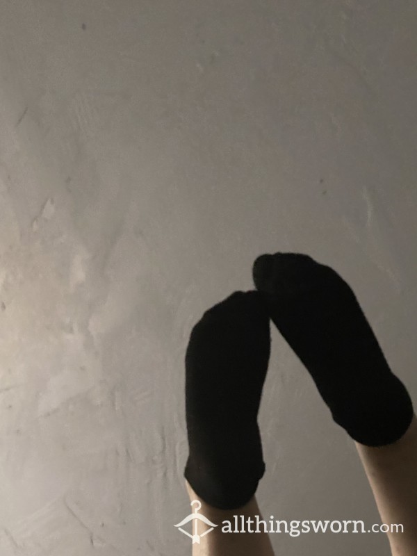 5 Pictures Of My Black See Through Socks