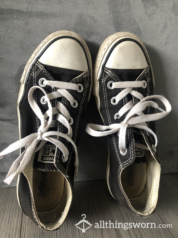 5 Year Old Converse, My Very Favourite! Very Very Well Worn, Smelly And Needing A New Home!