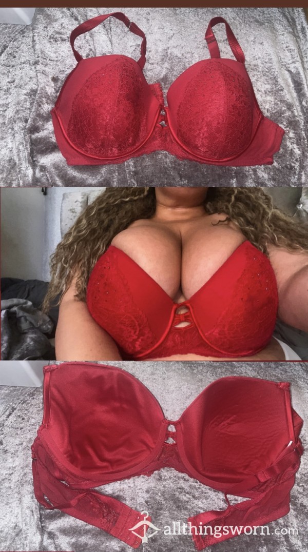 5 + Year Old Red Bra ❤️