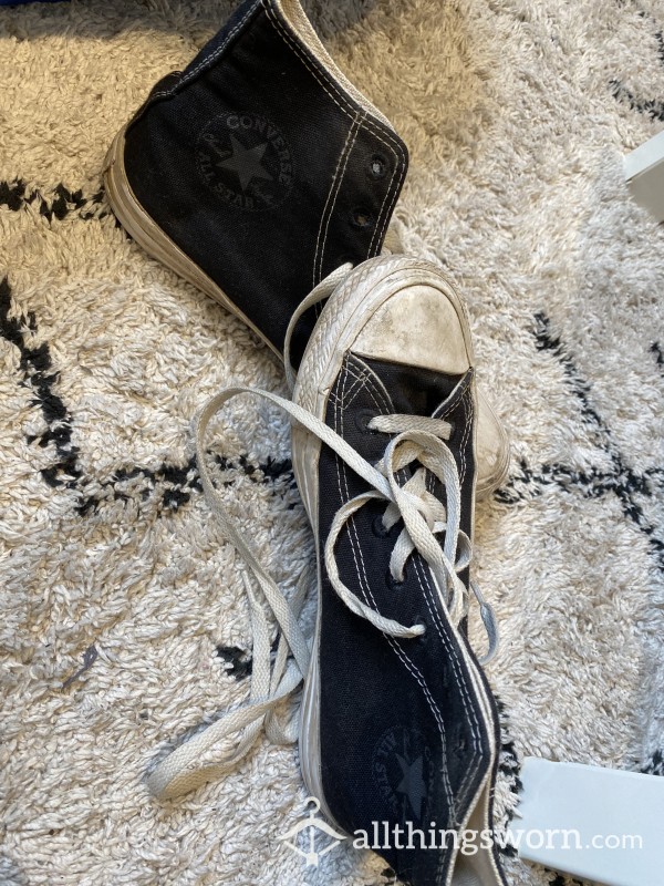 5 Years Old Converse Trainers. Worn Everyday For Years For Workouts, Dance, Work Etc.