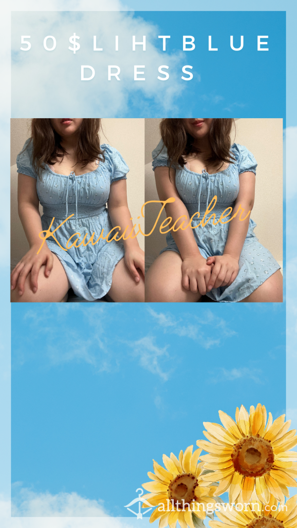 💙SOLD💙 50$ Light Blue Summer Dress