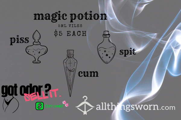 5ml Magic Potion Viles