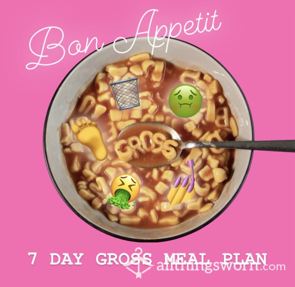 Custom 7 Day Challenge: Gross Recipes 🤮