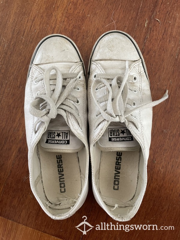 7 Year Old Converse Extremely Worn And Very Stinky
