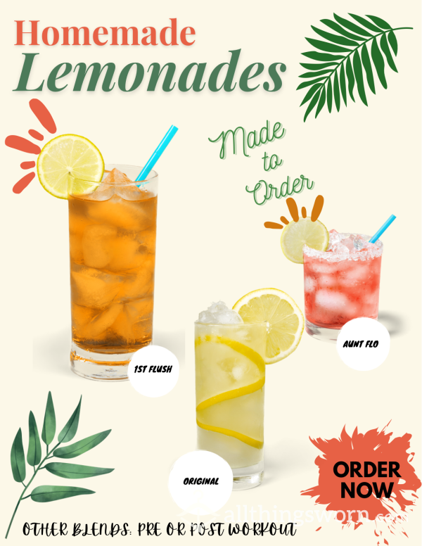 8oz Homemade Lemonade