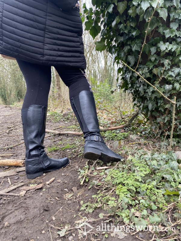 A Muddy Walk In The Countryside In My Knee High Boots - 40+ Pictures