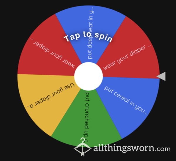 ABDL Task Wheel