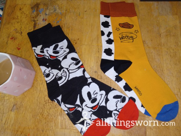 Absolutely Adorable Printed Socks