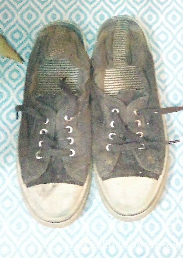 Absolutely Trashed Dirty Shoes (reduced Price)