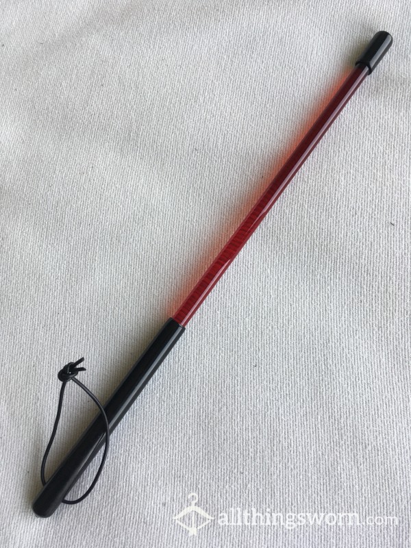 Acrylic Cane Bright Red 14"