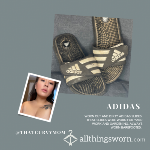 Adidas Slides Size 6