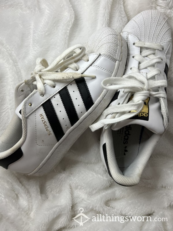 Adidas Superstar Sneakers - Worn And Loved
