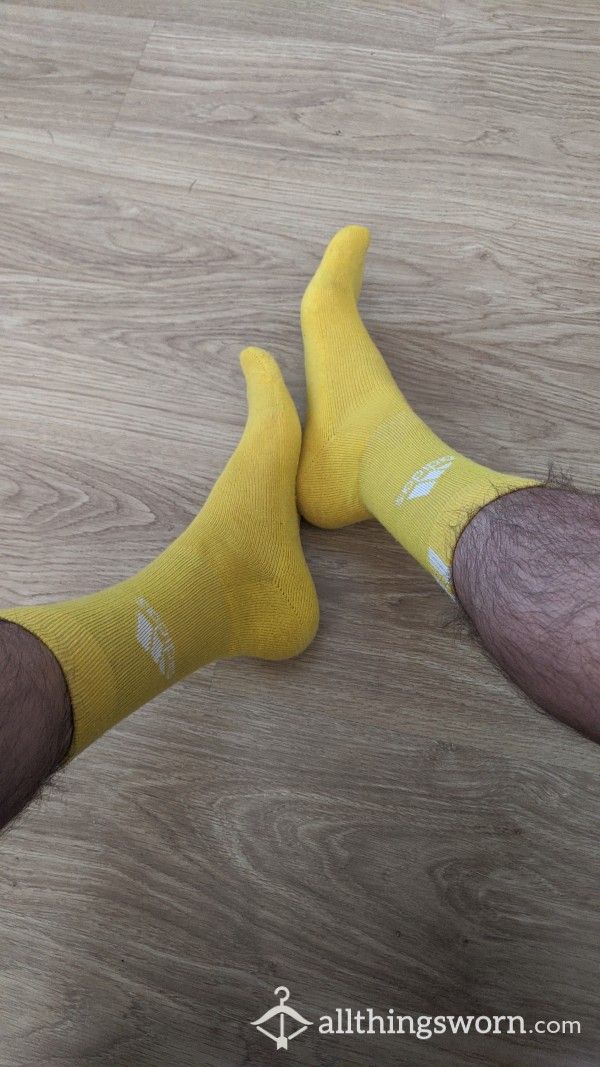 Adidas Yellow Men's Socks. Rare Model