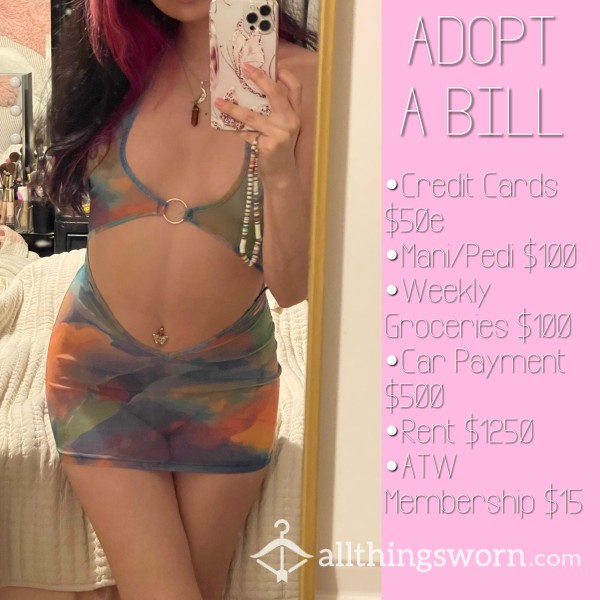 Adopt A Bill!