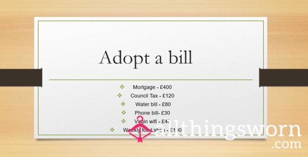 Adopt A Bill 🧾