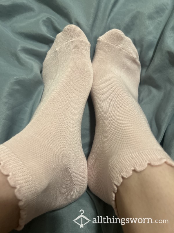 Adorable Light Pink Socks