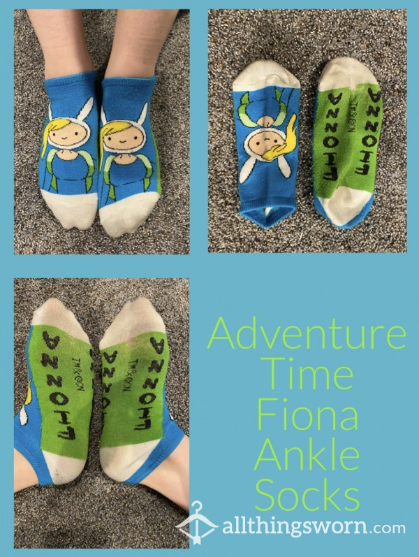 Adventure Time Fiona Ankle Socks
