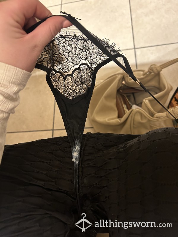 After Sex VS Thong All Nice And Creamy. Ready For You To Customize To Desire