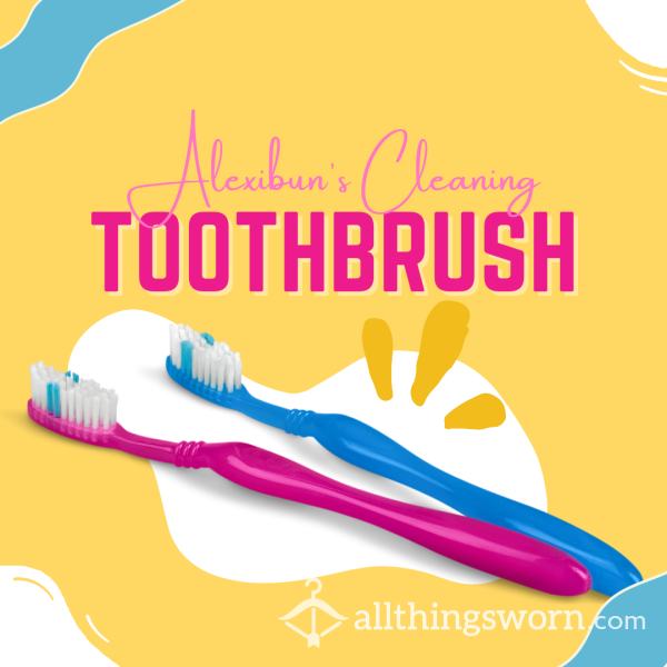 Alexibun's Cleaning Toothbrushs (2) - International Shipping Included!