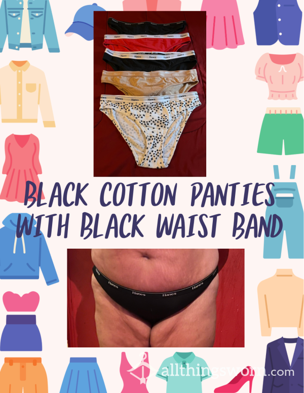 All Black Panties