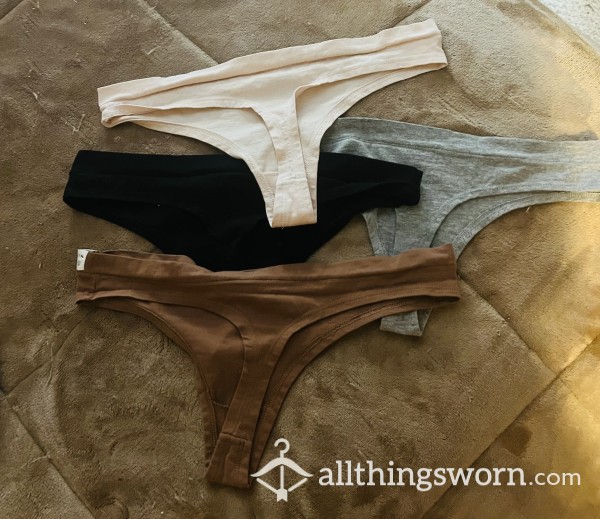 All Cotton Thong Comes With 7Day Wear