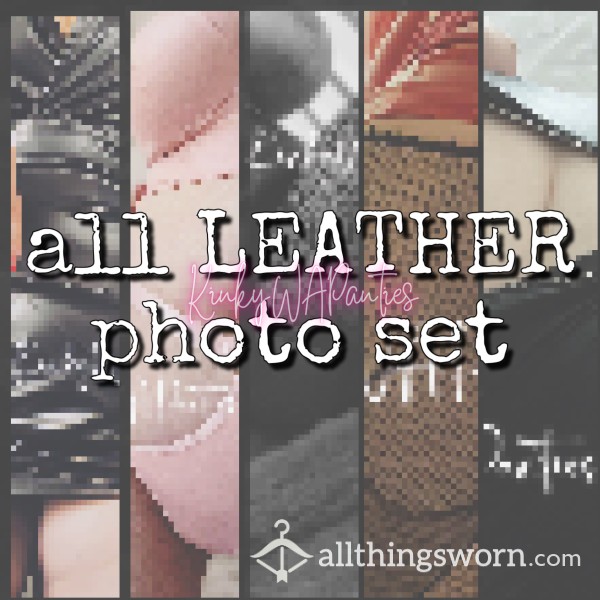 All Leather! - 10 Photos Unlock Immediately