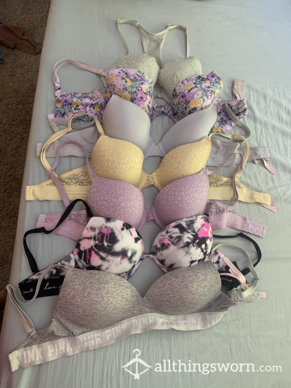 All Vs Or Pink Bras