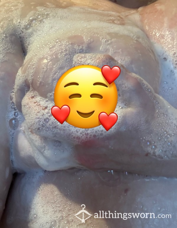 Alpha Cum And Washing My Boobs After