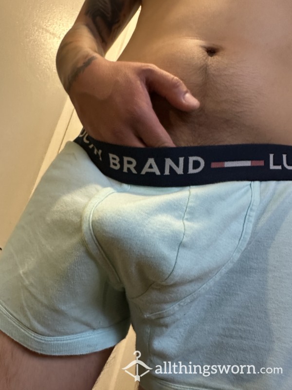 Alpha In His Underwear, About To Take Them Off Before He Showers
