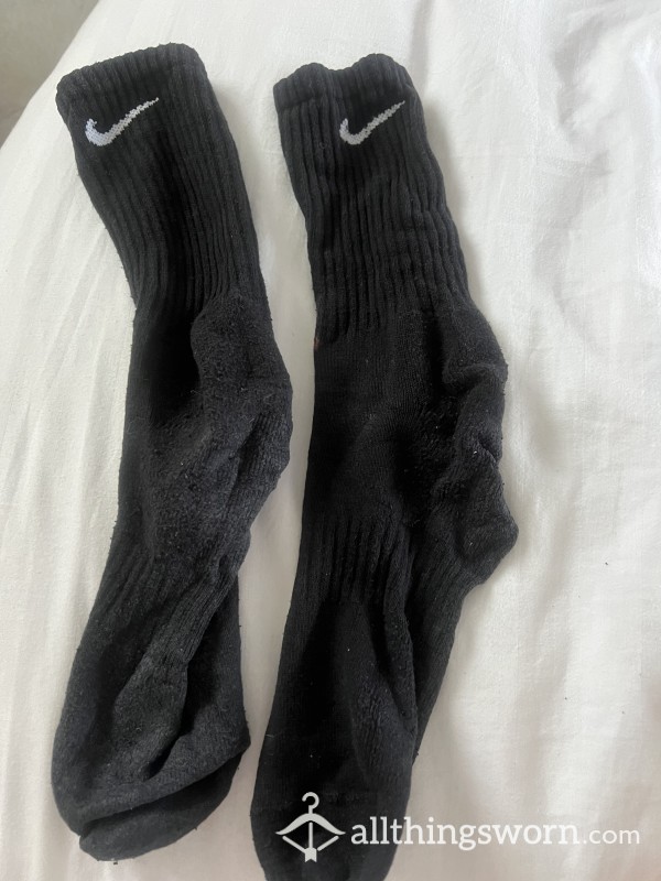 Alpha Men’s Nike Black Well Worn Socks