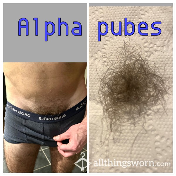 Alpha Pubes, Pubic Hair