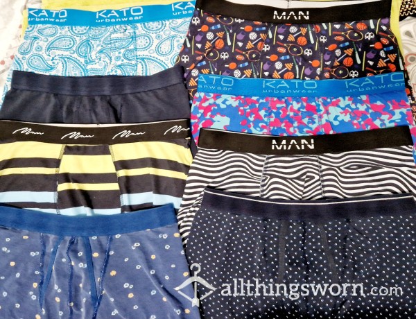 🥵Alpha's Boxers Worn By Him, Me, Or Both!!🥵