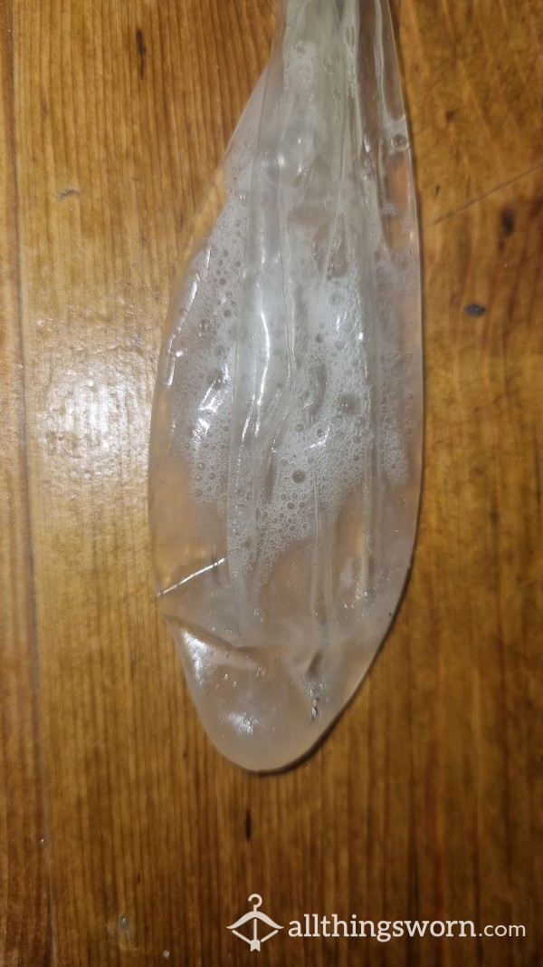 Alphas Cum And My Spit In A Condom 🥵
