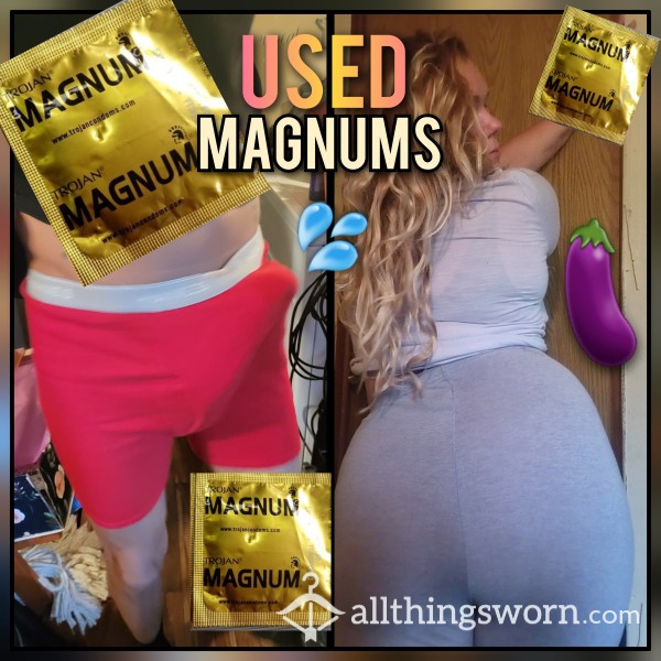 ALPHAS USED MAGNUMS 11inchs BIG COCK BIG LOAD. Includes Shipping.