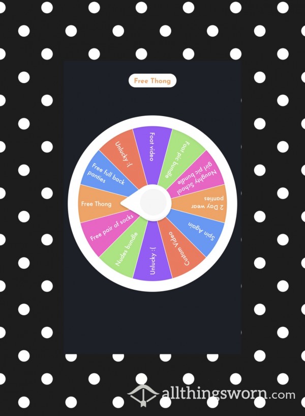 Amazing Prize Wheel