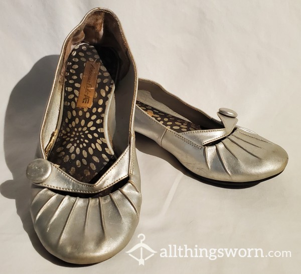 American Eagle Flats Size 6.5, Worn For 10 Plus Years. Well Loved, Adorable.