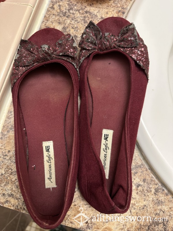 American Eagle Well Loved Falling Apart Dress Shoes Flats