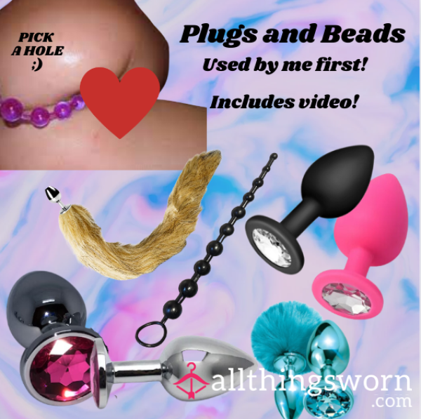Anal Beads,Plugs And More Fun Toys!👅💦💋