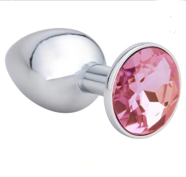 Anal Plug: 3” Pink Diamond
