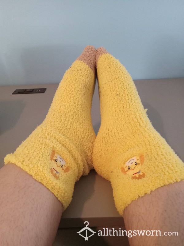 Animal Crossing Fuzzy Socks