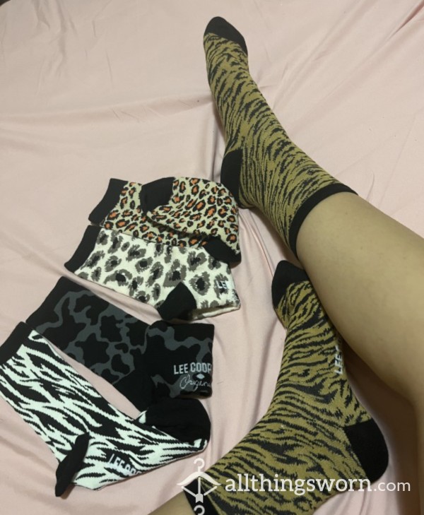 Animal Print Socks 🧦