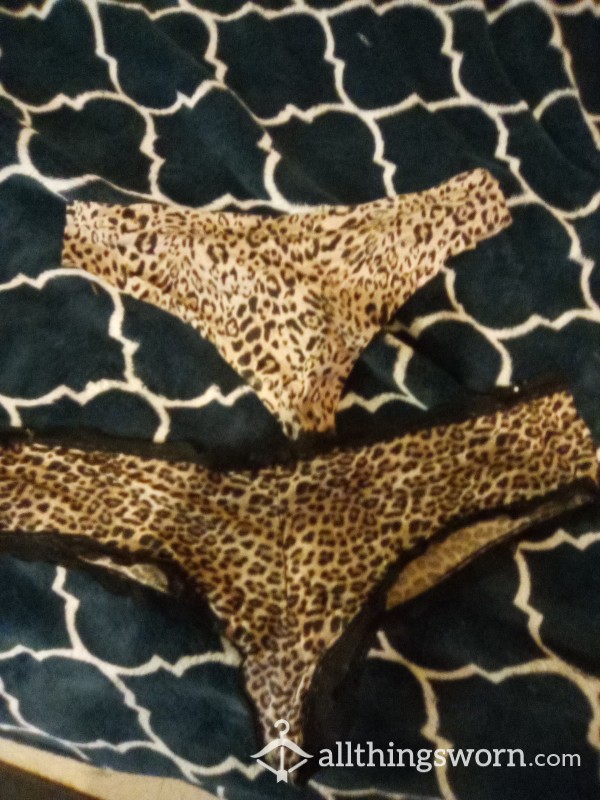 Animal Print Thong Or Full Back Size XL (soft To The Touch) 🥰