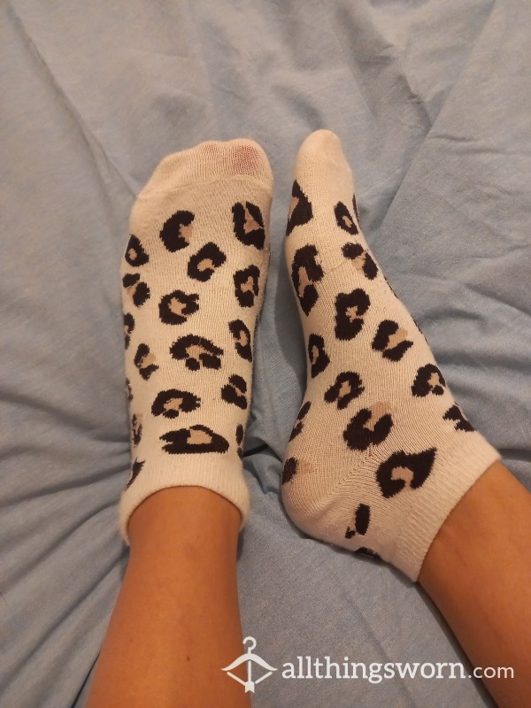 Animal Printed Ankle Socks