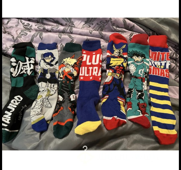 Anime Knee High Socks